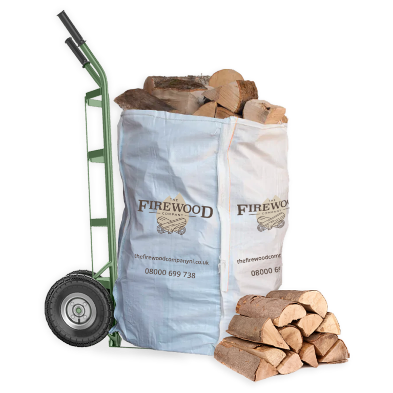 Mixed Hardwood Seasoned Softwood Logs Single Bag The Firewood